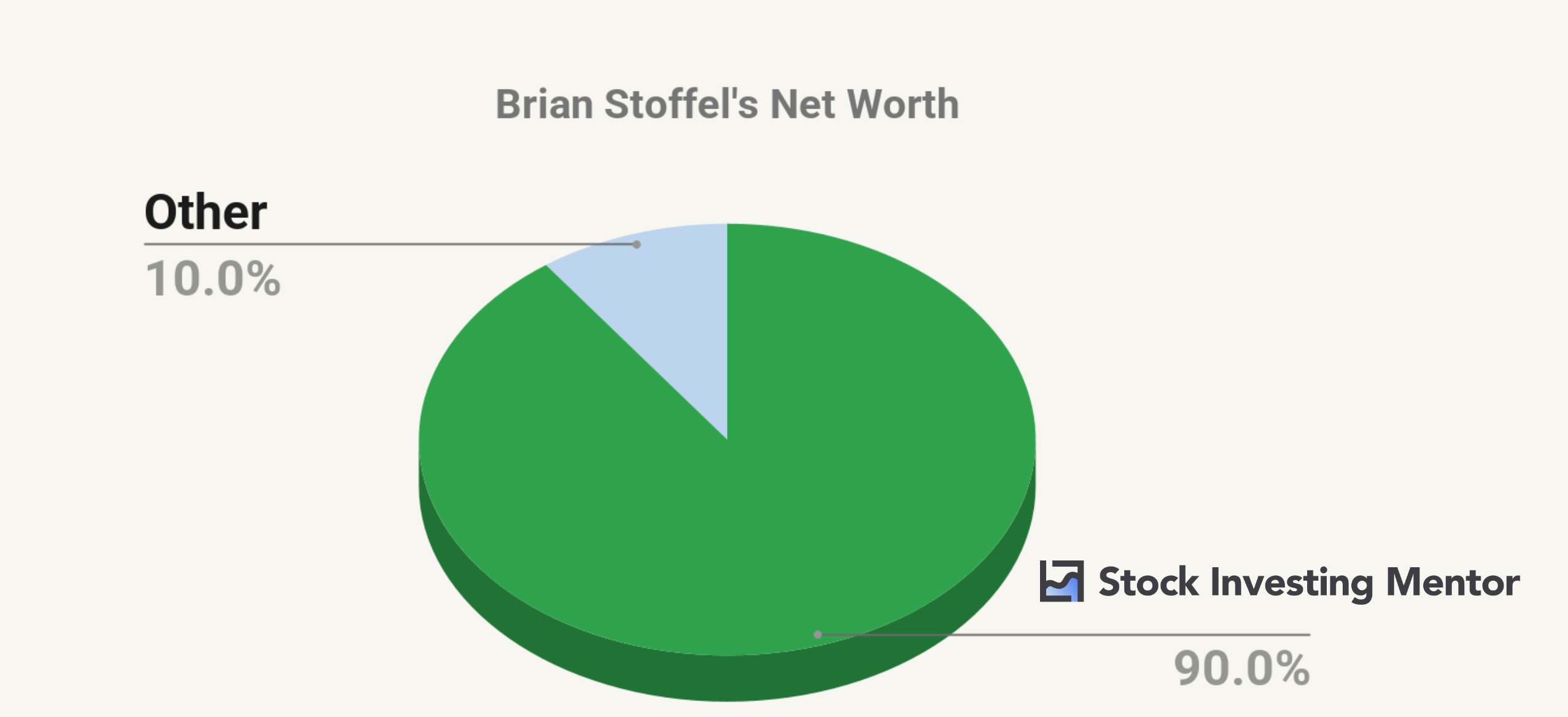 Brian Stoffel's Net Worth - 90% in Stock Investing Mentor